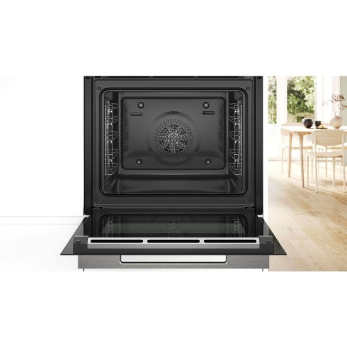 INDEPENDENT OVEN BUILT IN  HBG7241B1 (71LT / A+ / BLACK / ΑΦΗΣ / AIRFRY / ΥΔΡΟΛΥΣΗ / Wi-Fi)
